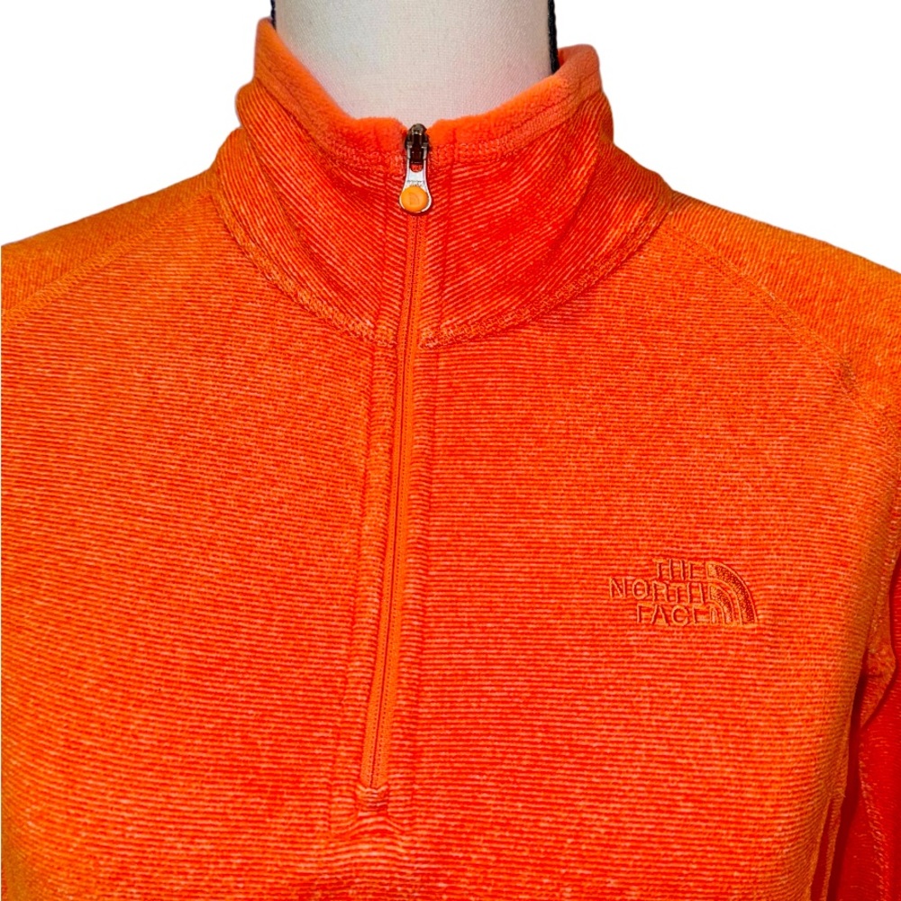 TNF THE NORTH FACE fleece 1/2 zip pullover Polartec top women’s size medium